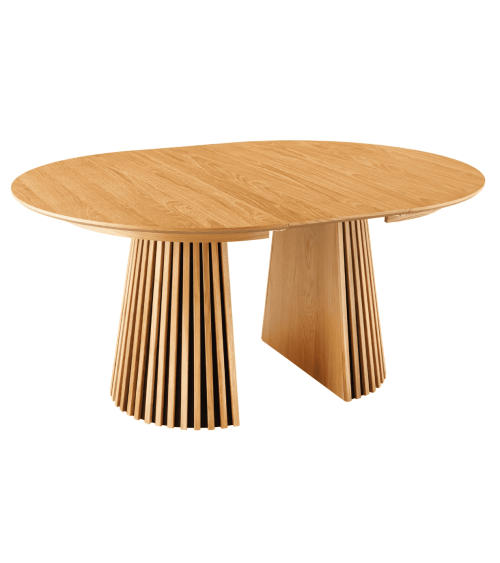 Mesa extensible redonda VALHALLA WOOD