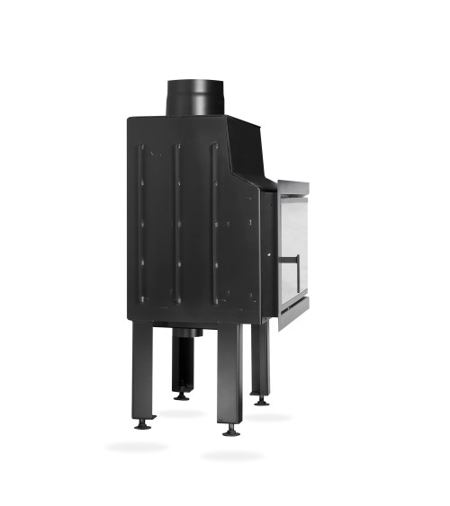 Insert cheminée JUNO 12 PANNEAU NOIR