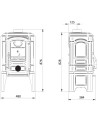 copy of Insert cheminée à bois AUVYS 10 kW