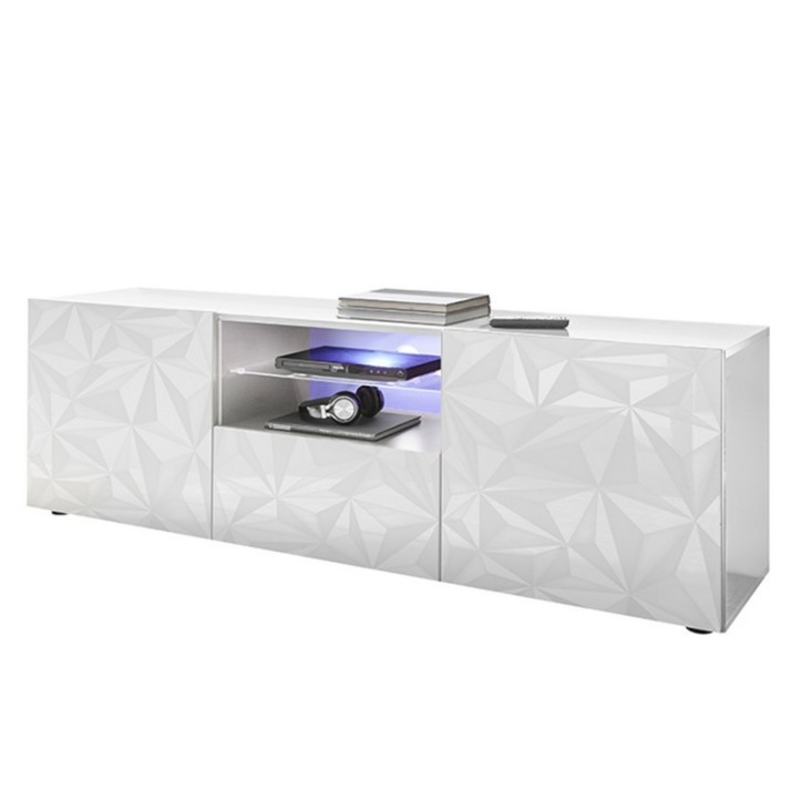 Salon complet Luther 3 éléments blanc