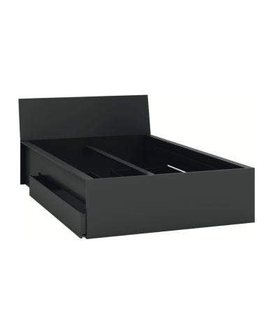 Letto Modifine Antracite 160 x 200 cm