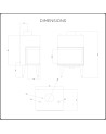 copy of Insert cheminée à bois AUVYS 10 kW