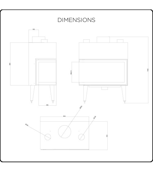 copy of Insert cheminée à bois AUVYS 10 kW