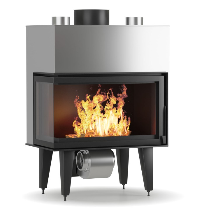 INSERT CHEMINÉE ATS CORNER AIR 800 - 15kW Eco design