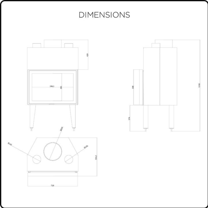copy of Insert cheminée à bois AUVYS 10 kW