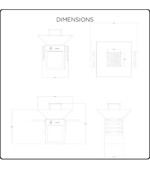 Barbecue SQUARE 920
