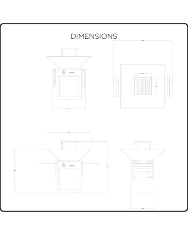 copy of Insert cheminée à bois AUVYS 10 kW