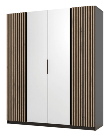 Armoire Kaja Blanc & Chêne