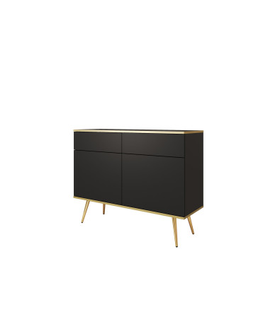 Mobile da soggiorno ORO Black 107 cm