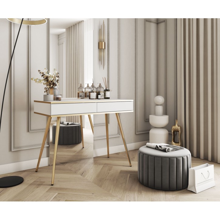 Consola ORO Blanco - 102 cm
