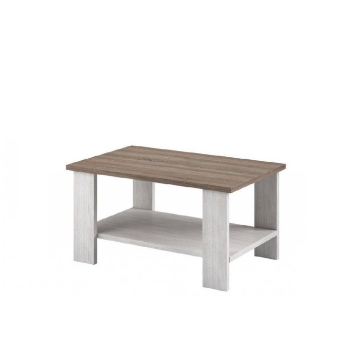 Ensemble salon THELMA 2 chêne blanc et truffe