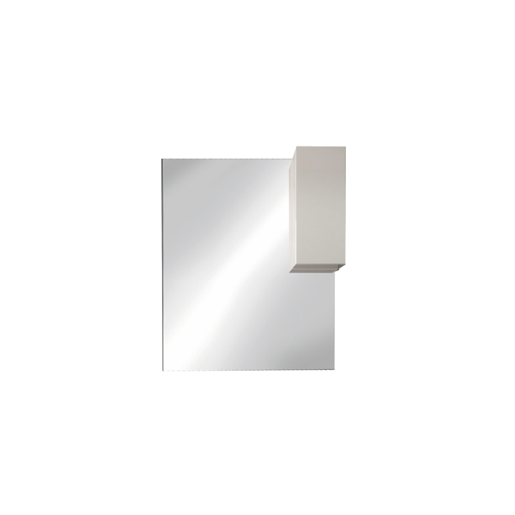 Ensemble salle de bain DAMA BASIC blanc brillant 101 x 86 x 47 cm