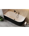 Bañera Denaya blanca y negra- 170x78 cm