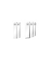 copy of Biombo de banho CATRIX II - 2 painéis 80,5x140 cm