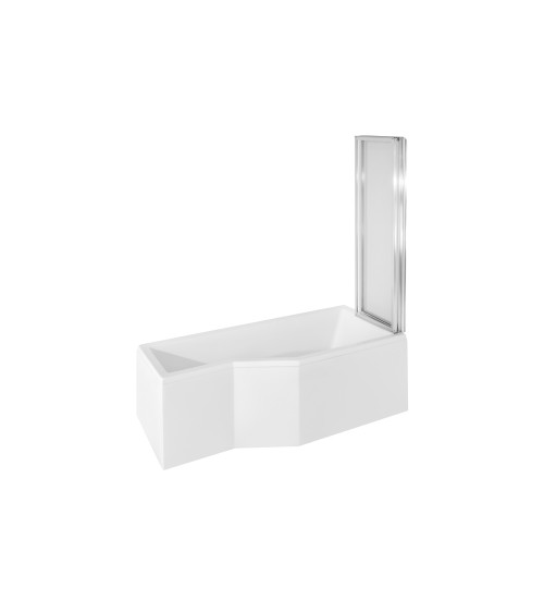 Pare baignoire catrix 2volets- Pare baignoire salle de bain - Décoration salle de bain
