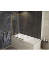 Pare-baignoire Easy Slide Gold 100*150H
