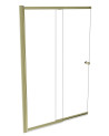 Pare-baignoire Easy Slide Gold 100*150