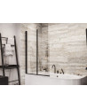 Pare-baignoire Prime black 2 90x140cm