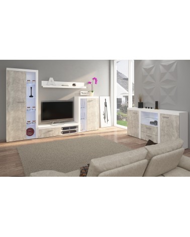 Ensemble Salon Vanillo gris