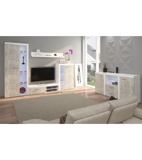 Ensemble Salon Vanillo gris