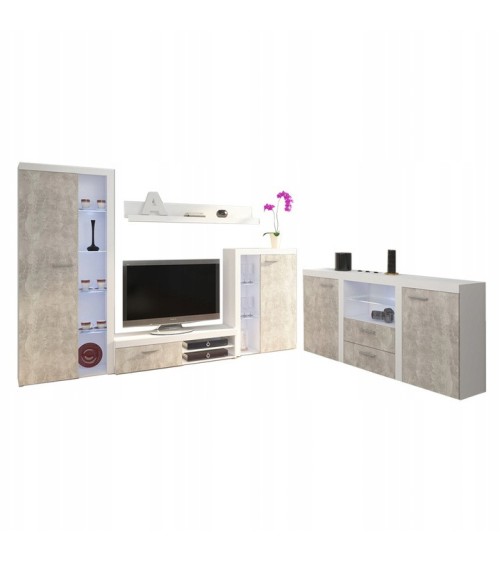 Ensemble Salon Vanillo gris