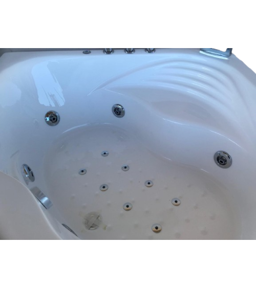 Bañera balneo DERDA derecha 180x120cm mueble de baño
