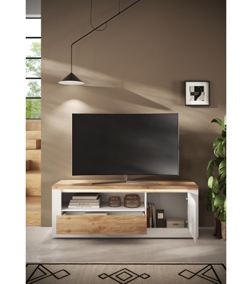 Ensemble meuble TV corte II.noir - Décoration séjour
