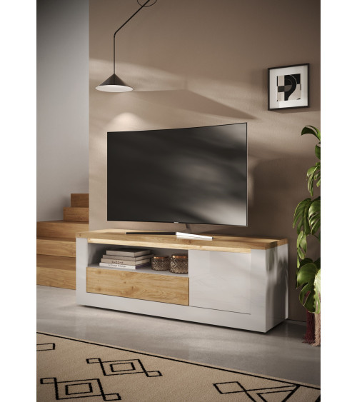 Ensemble meuble TV corte II.noir - Décoration séjour
