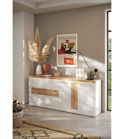 TV-meubel corte II.black - Woonkamerdecoratie