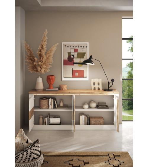 TV-meubel corte II.black - Woonkamerdecoratie