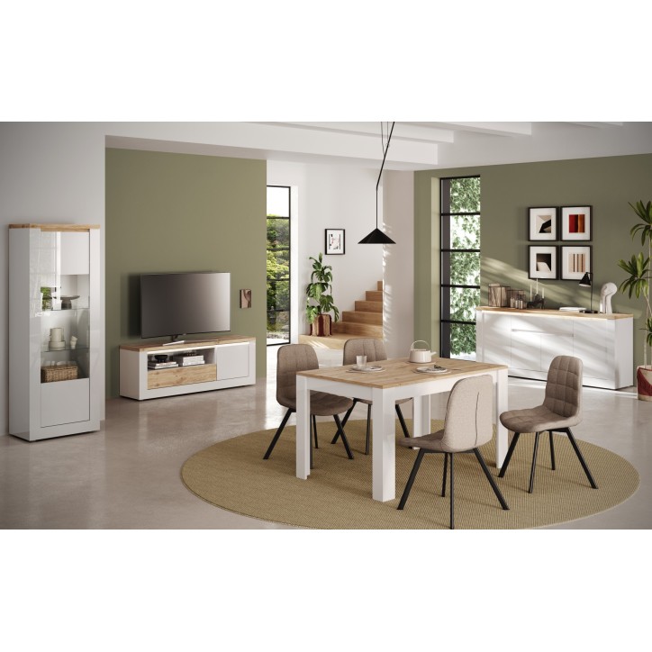 Vitrine 1 porte 71cm -  ISCHIA