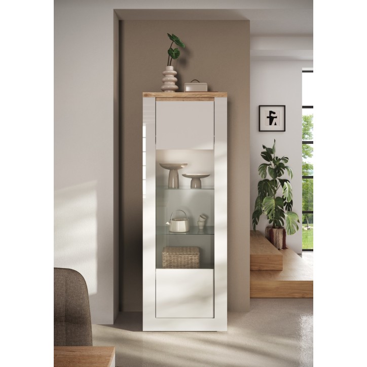Vitrina 1 puerta 71 cm - ISCHIA