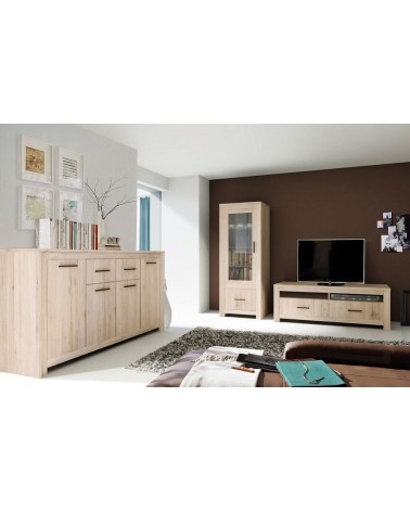 Vitrine 60*201cm  NEVADA SAND chêne
