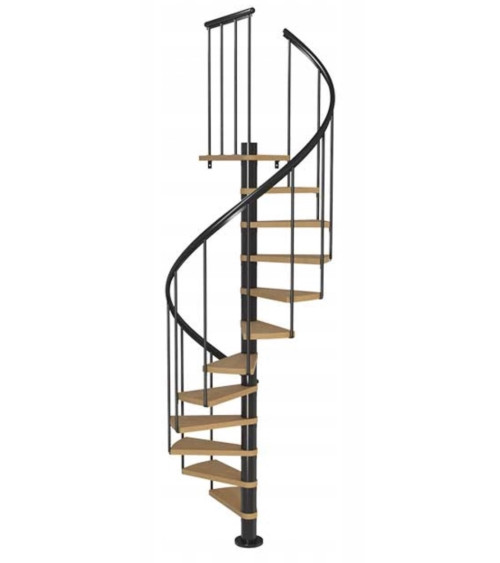 Escalier Calgary - Hauteur à franchir 244,8cm à 280,8cm, Lx120cm
