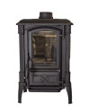 copy of Poêle à bois en fonte côtés en verre 14 kW MARACAY