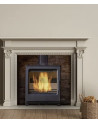copy of Poêle à bois en fonte côtés en verre 14 kW MARACAY