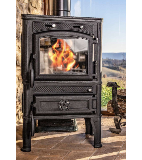 Poêle à bois LAVA - 12,5kw