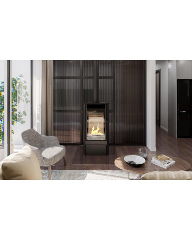 Poêle à bois Rectan F3 - 7 kW