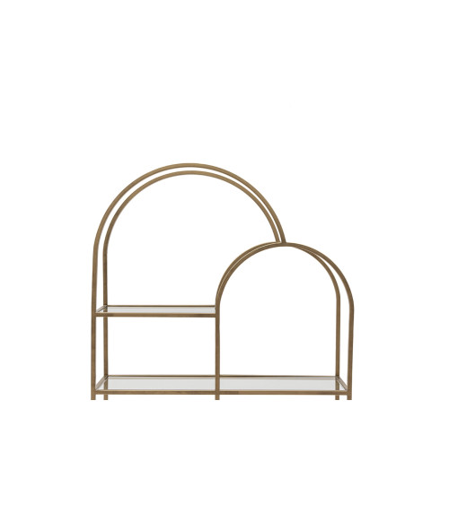 copy of Estante 4 prateleiras + 2 portas 94 x 35 x 181 cm artik branco-branco polido