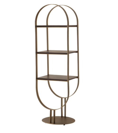 copy of Estante 4 prateleiras + 2 portas 94 x 35 x 181 cm artik branco-branco polido