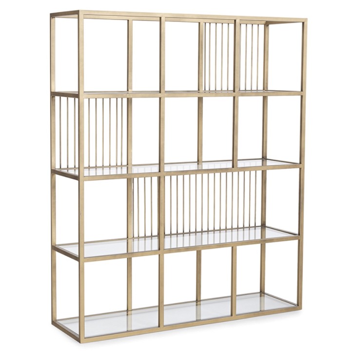 copy of Estante 4 prateleiras + 2 portas 94 x 35 x 181 cm artik branco-branco polido
