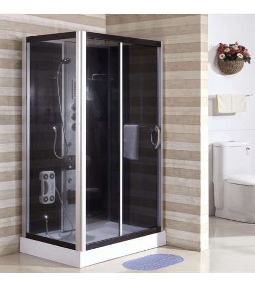 aquasystem 90*90*223 cm hydromassage suihkukaappi - Design suihkukaappi - kylpyhuonekalusteet