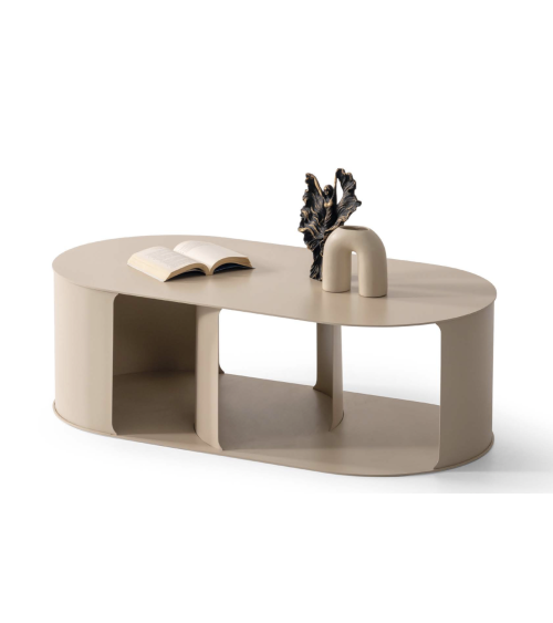 Bibliothèque 4 étagères + 2 portes 94 x 35 x 181 cm blanc artik-blanc poli
