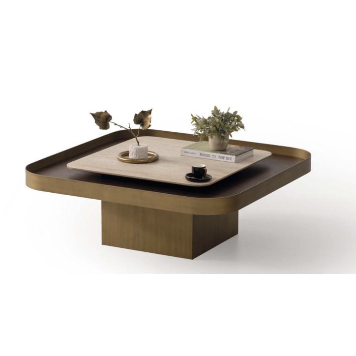 Tavolino Agnus 100x100x37cm