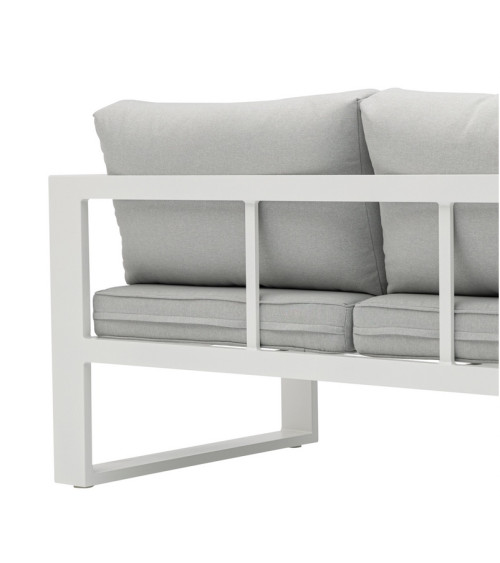Salon de jardin - Niland Blanc