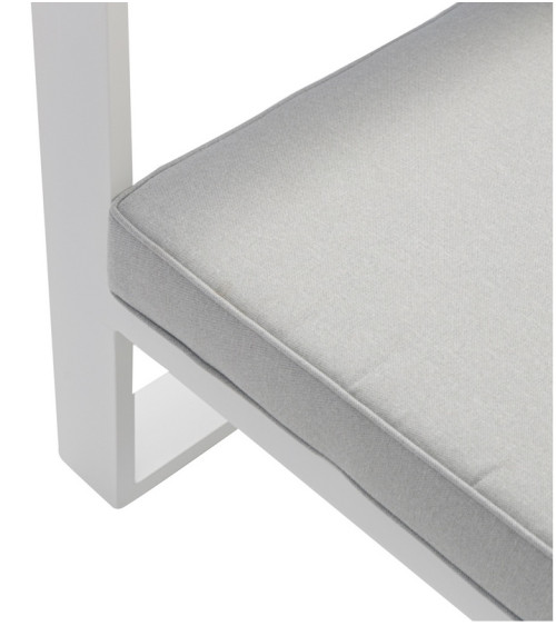 Salon de jardin - Niland Blanc