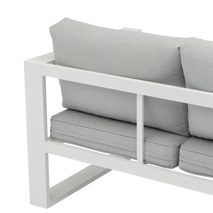 Salon de jardin - Niland Blanc