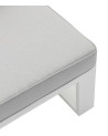 Salon de jardin d’angle - Niland Blanc