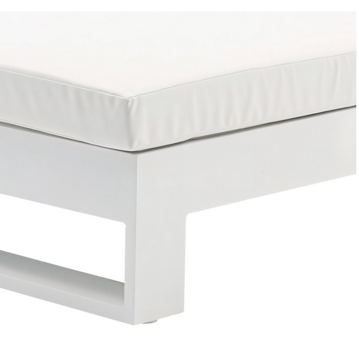 Tumbona doble - Niland Blanco
