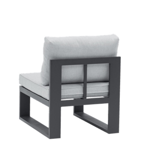 Salon de jardin d’angle - Niland Noir
